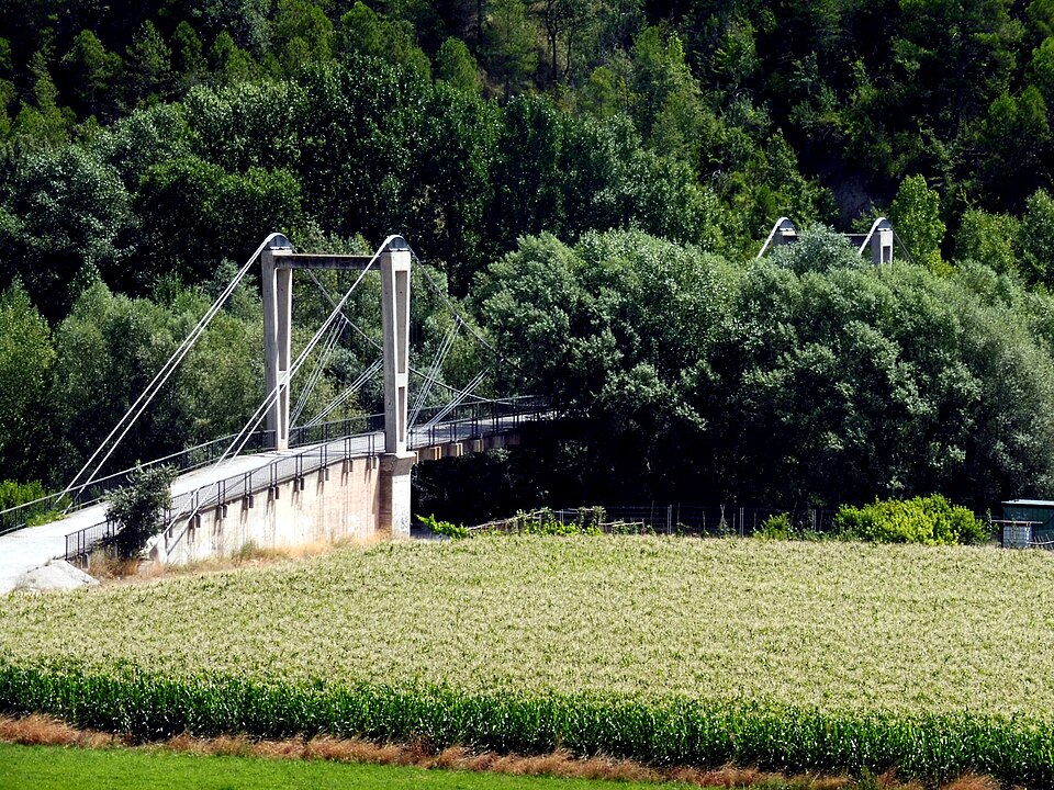Pont penjant (Fígols y Aliñá)